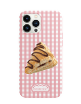 (GLOSSY HARD) Chocolate Scone phone case (* Production takes 3-7 days)