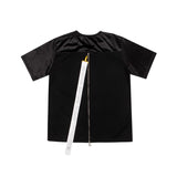 [UNISEX] USSR Printed Football T-Shirt (BLACK)