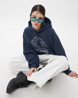 CUPIDO LINE HOODIE-NAVY (6604492505206)