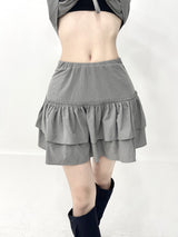 1020. Rosen span cancan mini sk (2color)