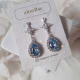 Romantic Queen Earring - Light Sapphire