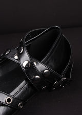 STUD FLAT SHOES