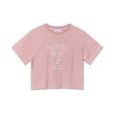 フラワークロップ半袖Tシャツ