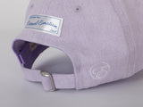 WHITE BOW EMBROIDERY CAP (PURPLE)