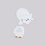 モーメントウィズフラッフィーリムーバブルステッカーパック / Moment with fluffy removable sticker pack