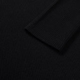 Square Ribbon Long Sleeve [BLACK] (6618529300598)