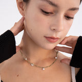 マルゲリータグリーンジェムストーンネックレス/Margarita green gemstone necklace