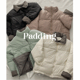 Mond colored padded jumper