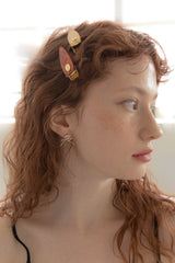 パーリーマーブルミニヘアピン