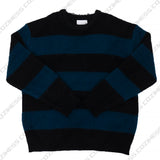 EVヘアーオーナメントストライプニット/EV Hair Ornament Striped Knitwear (3 colors)