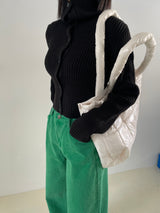 Sally two-way crop cardigan