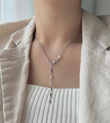 イノセントパールハート2WAYゲストルックネックレス / hio Innocent pearl heart two-way y guest look necklace