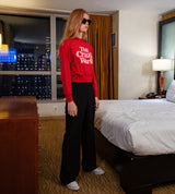 TCWクロップスウェットシャツ / TCW crop sweatshirt (4582491127926)