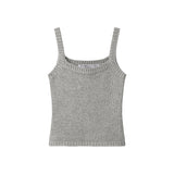 KNIT SLEEVELESS (GREY)