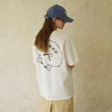 ホワイトクラムTシャツ