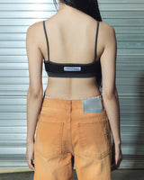 basic bra top - black