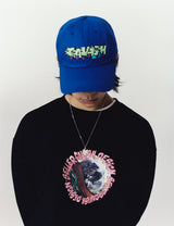 フレイムロゴキャップ/FLAME LOGO CAP BLACK(CV2CFUAB24A)