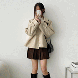 【ウール10％】ロッベンショートコート