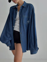 ASCLO Damage Denim Over Shirt (2color)