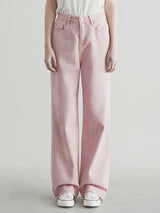 ダイイングワイドパンツ / W104 DYEING WIDE PANTS_PINK