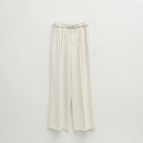 (R-PT-5250)CLASSIC WIDE BELT SET PANTS S