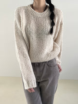 About balloon round knit 