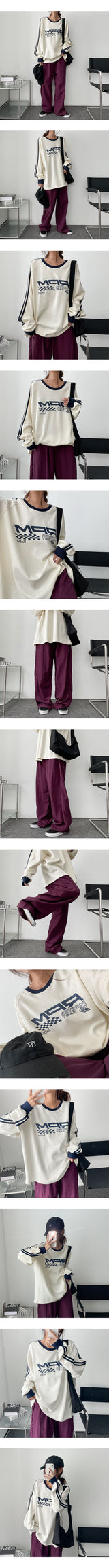 Tantan basketball bendable wide pants