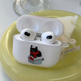 ICE Black - Santa Some Cat AirPods Case_matt