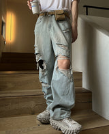 ハンドビンテージワイドデニム/Hand Vintage Wide Denim