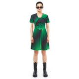 グラディエントドレス/DOZI - Gradient Dress _ Green