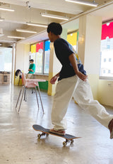 バギーコットンパンツ/MBSRCOPT133 MID90 BAGGY COTTON PANTS IVORY