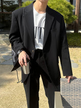 3 TAP Sage Tencel Blazer (2color)