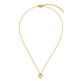クロッティハートネックレス/clotty heart necklace