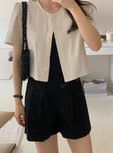 Soft Layered Rib Sleeveles (3color)