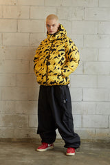 スワーリングロゴフーディーウェルロンパーカ/BSR2223FWJK002 SWIRLING LOGO  HOODIE WELLON PARKA YELLOW