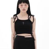 212-Ribbon sleeveless top (6564762419318)