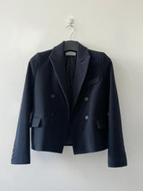 Muse wool collar short coat 