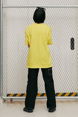 U LOGO POCKET TEE [YELLOW] (6552892047478)