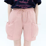 ナイロンストリングポケットバンディングショートパンツ / Nylon stringpocket banding short pants