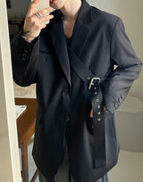 2WAYベルテッドブレザー/Two-Way Belted Blazer