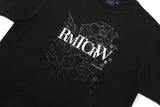 ウェーブロゴTシャツ/WAVE LOGO TEE SHIRT_BLACK