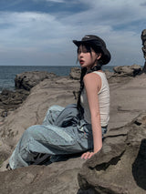 デューイホールターダブルスリーブレス