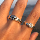 リッヒリングレットシルバーリング / Licht Ringlet silver ring (4595751387254)