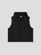 サマーナイロンフードベスト / Summer nylon hood vest 5color