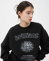 BRILLIANT SUN SWEATSHIRT-BLACK (6604478972022)
