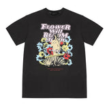 Venus pigment O/P T shirts [Charcoal grey] (6535246512246)