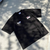 キングロゴラインストーンTシャツ