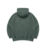 [24SS] STAR AE LOGO PIGMENT WASHING HOODIE GREEEN