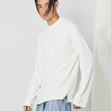 ハーフネックエッセンシャルロングスリーブ / half neck essential long sleeve ivory