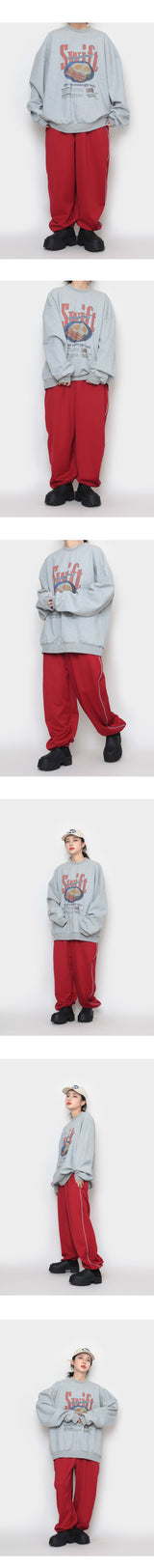 ブランチオーバースウェットシャツ / Brunch over sweatshirt